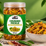 Aiman Foods Crushed Mango Pickle 500 GM – Spicy & Tangy Crushed Aam Ka Achar