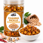 Aiman Foods Channa Pickle 500 GM – Spicy, Tangy & Flavorful Chickpea Pickle