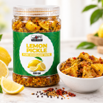 Aiman Foods Lemon Pickle 500 GM – Spicy & Tangy Traditional Nimbu Achar