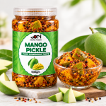 Aiman Foods Mango Pickle 500 GM – Spicy & Tangy Traditional Aam Ka Achar