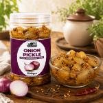 Aiman Foods Onion Pickle (Pyaz ka Achar) - 500gm | Pure Homemade Taste